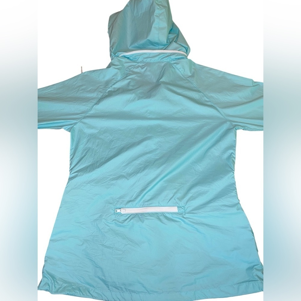 Charles River Rain Jacket Windbreaker Women’s XS Blue Outdoor Hiking Travel - Picture 3 of 5